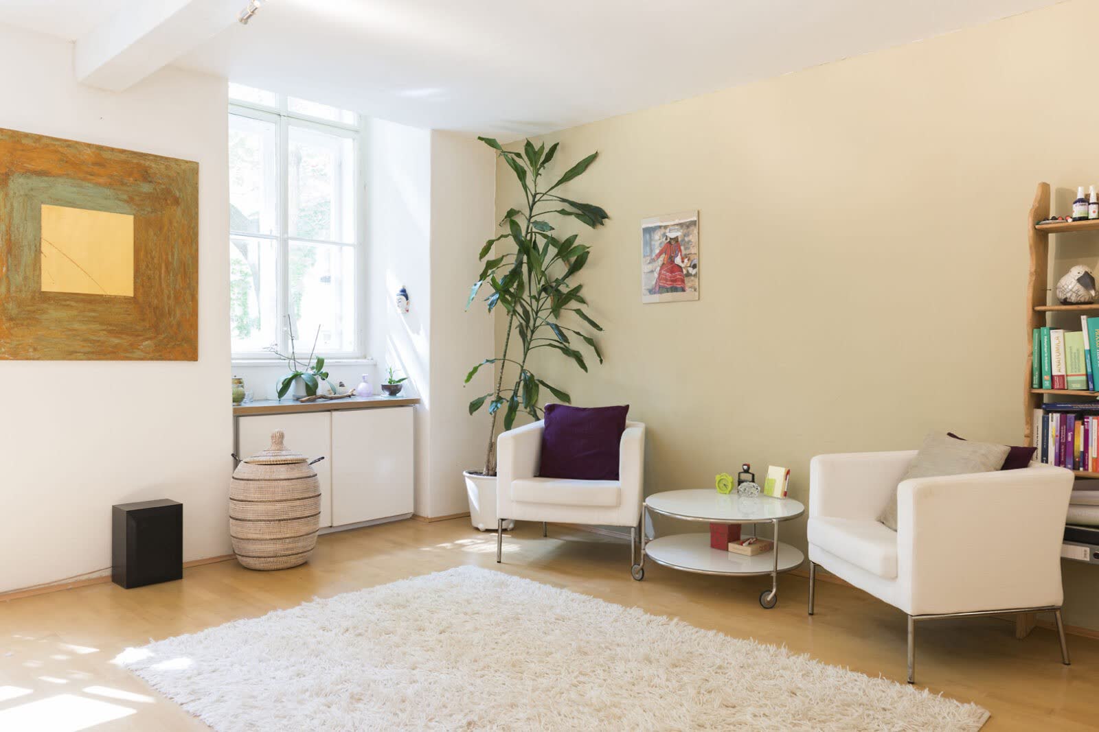 Psychotherapie Praxis Wien 1080 Lederergasse Aldea - Heller Therapieraum